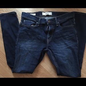 Hollister dark wash skinny jeans